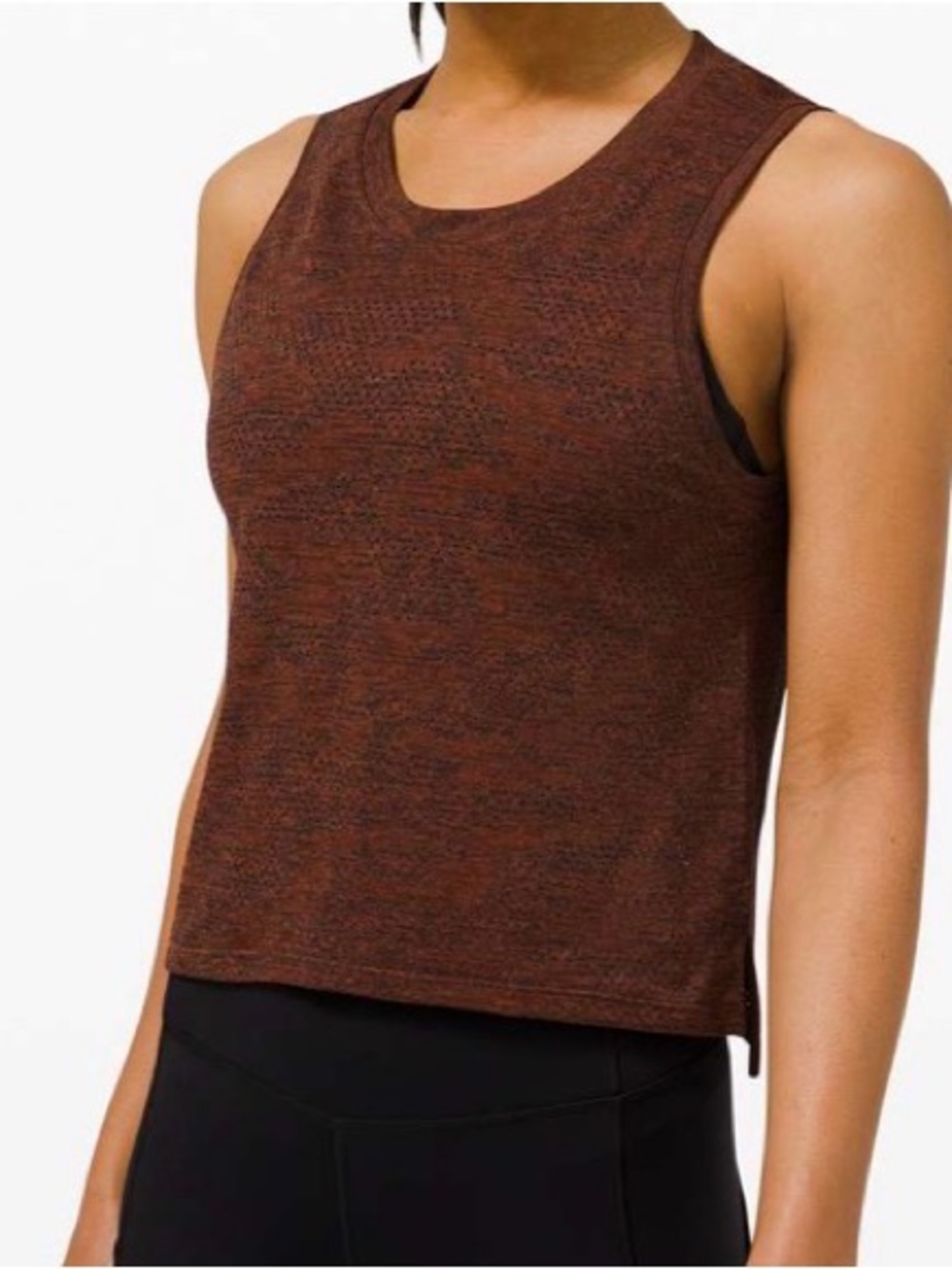 Lululemon Train to Be Tank *Camo
Dot Camo Dark Terracotta / Black